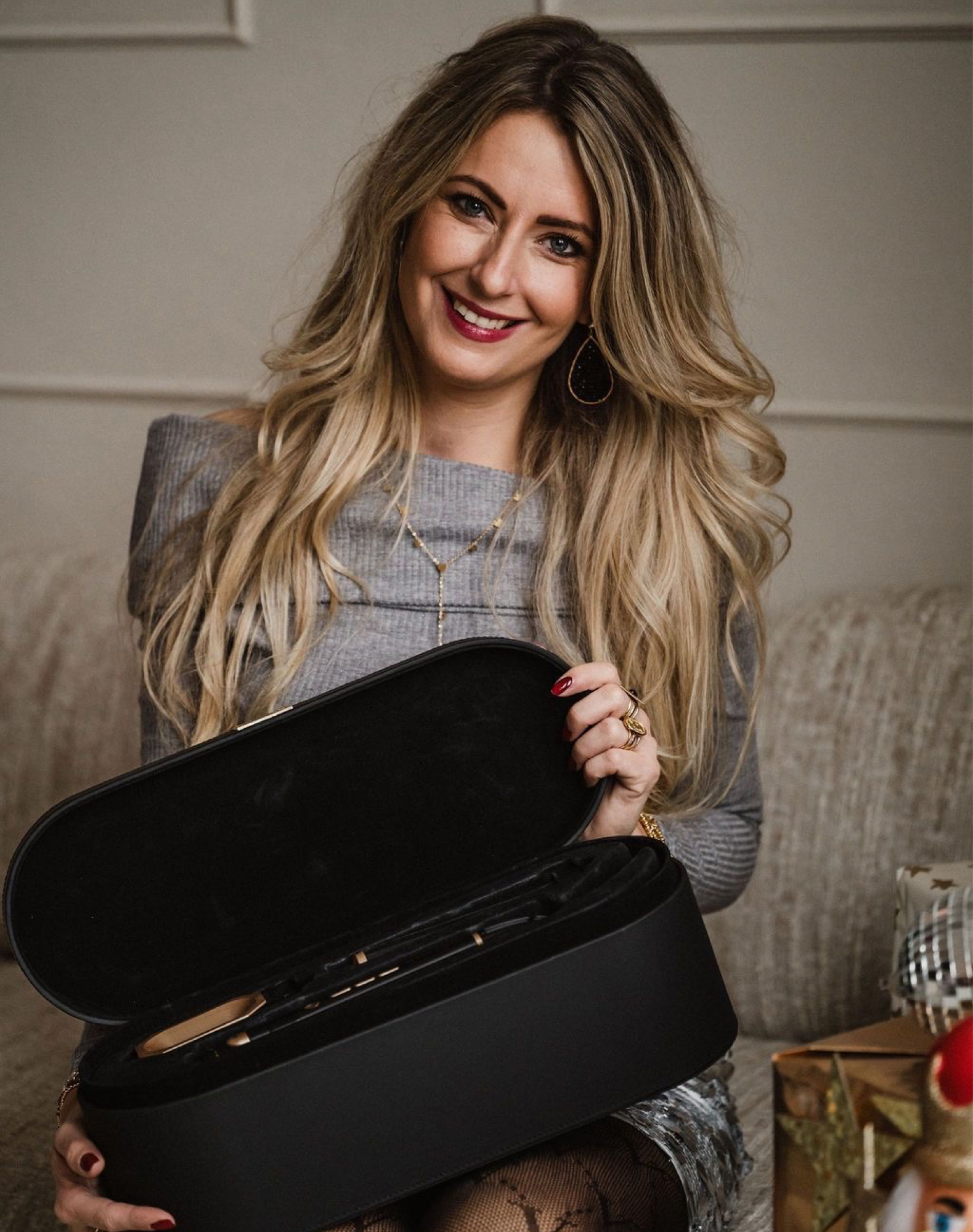 BS Multistyler Curling Iron - 8-in-1 Multistyler Hair Dryer - Hair Styler - Hairwrap Hair Dryer Brush - Hair Dryer - Curling Brush and Styling Brush - Airstyler Including Curl Diffuser