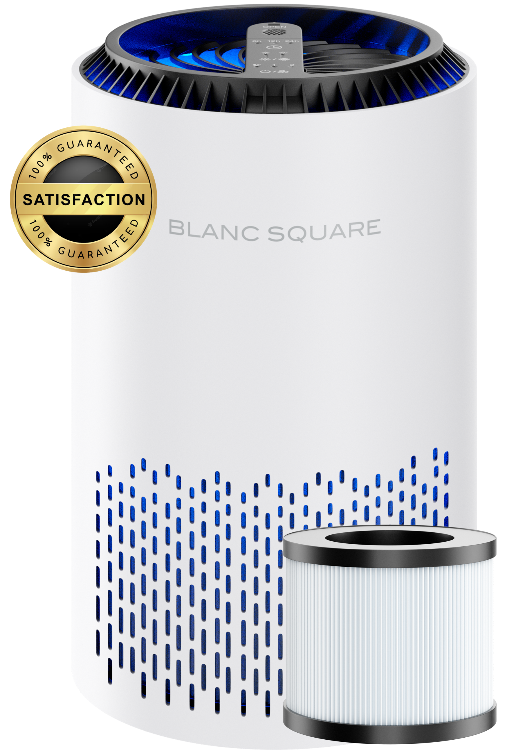 BS Luchtreiniger Pro - Air Purifier - Luchtreinigers met HEPA13 filter - Werkt 99% tegen stof allergie hooikoorts - Stille Slaapmodus - Clean air Aroma